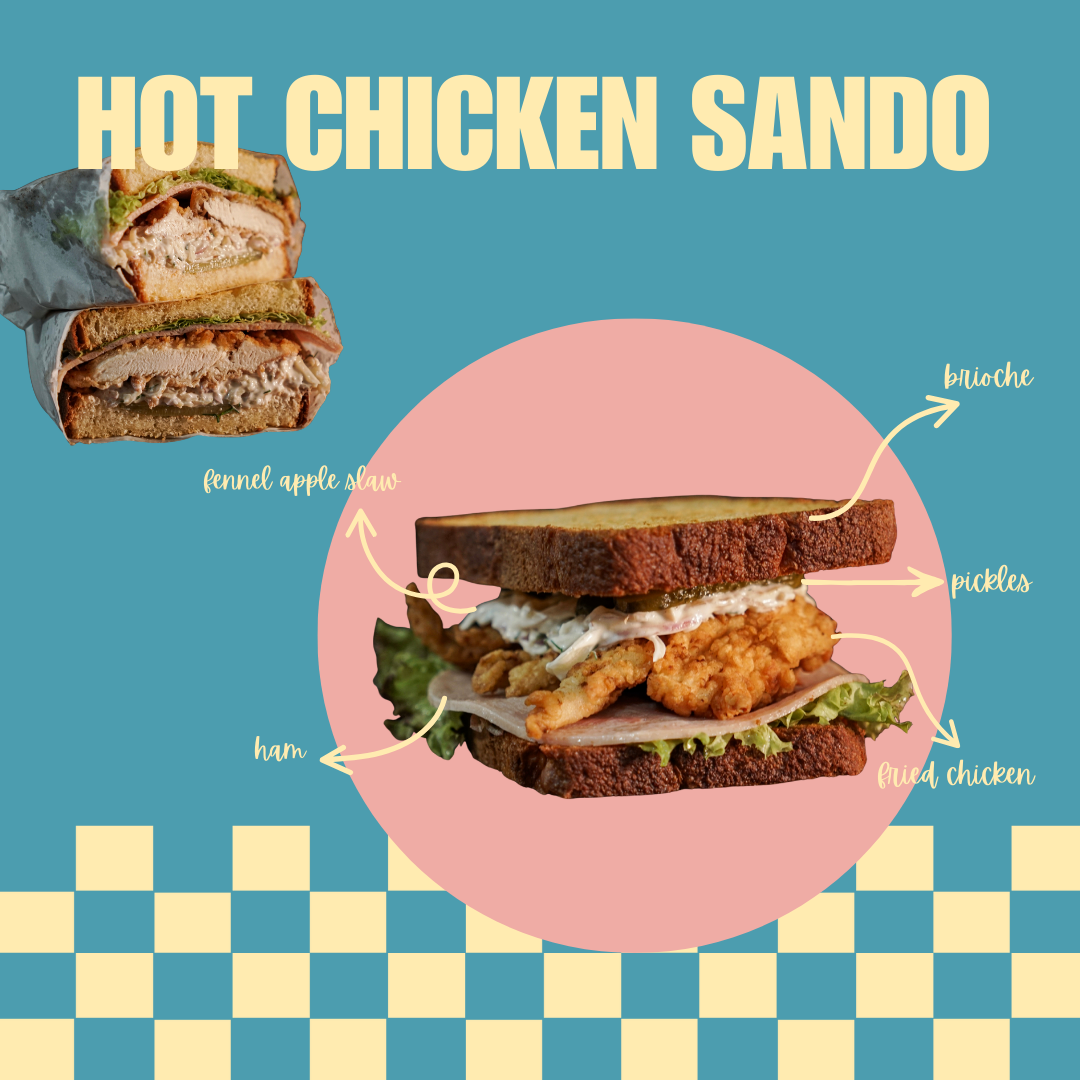 Hot Chicken Sando