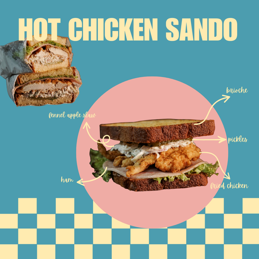 Hot Chicken Sando